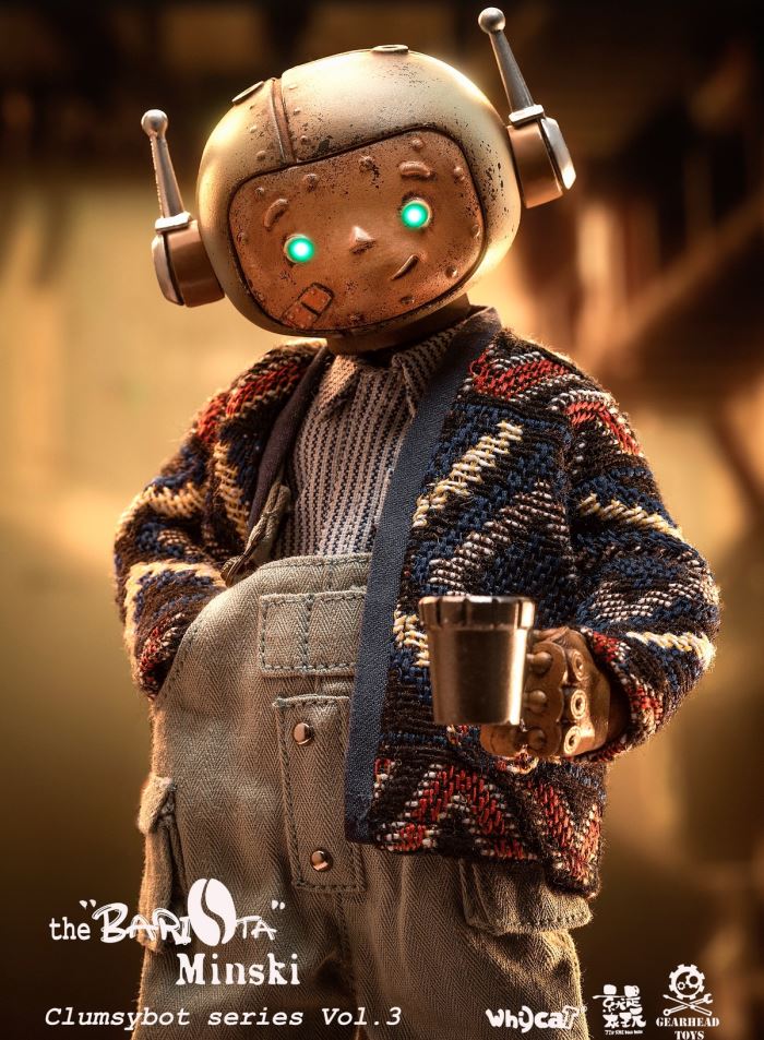 ClumsyBot series third edition - Barista Minski