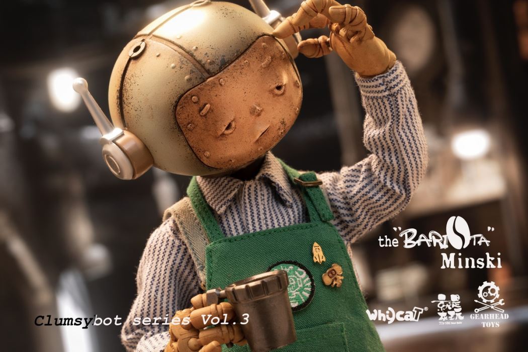 ClumsyBot series third edition - Barista Minski