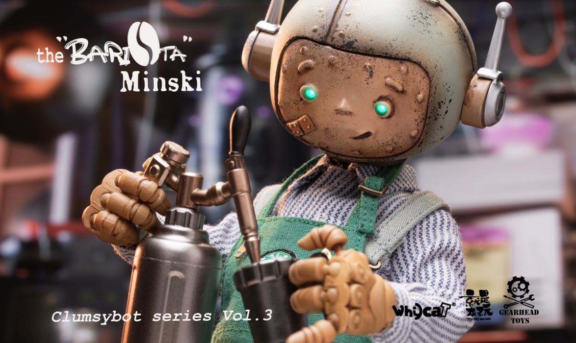 ClumsyBot series third edition - Barista Minski
