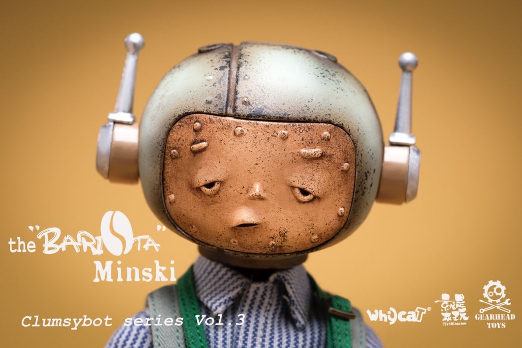 ClumsyBot series third edition - Barista Minski