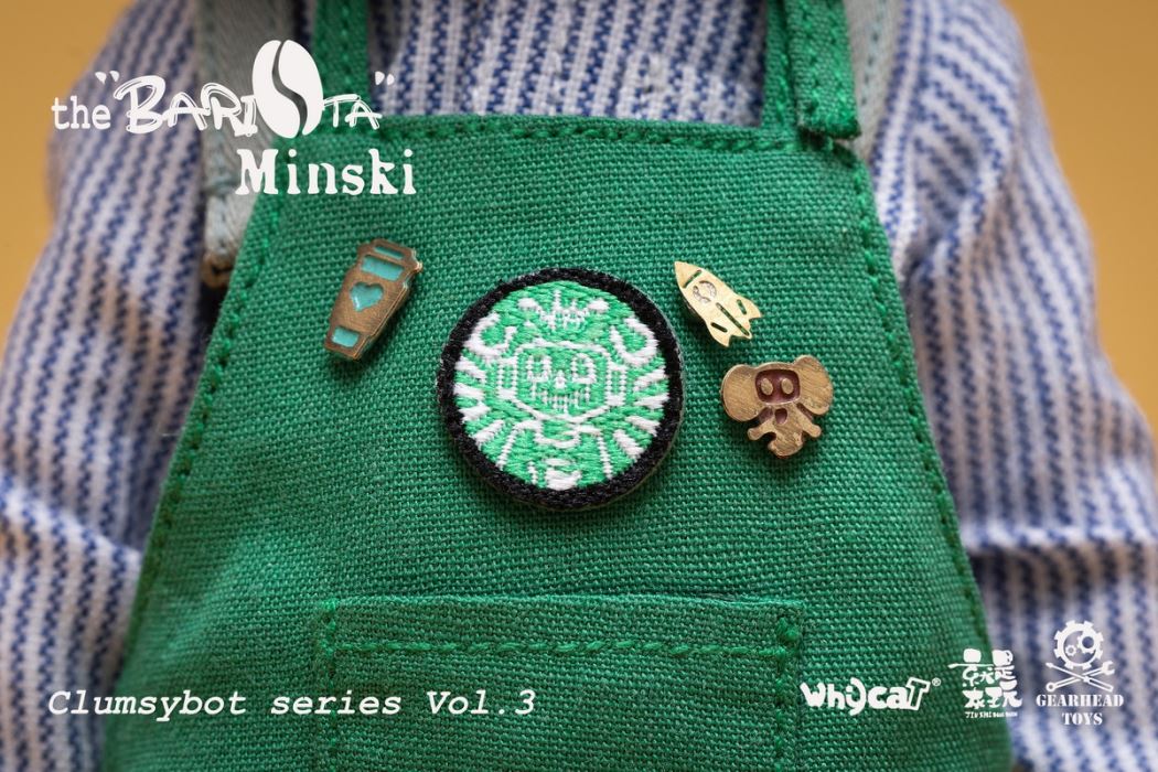 ClumsyBot series third edition - Barista Minski