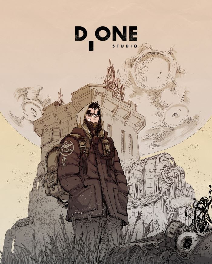 Dragon Year Limited Edition Loop Comic - Black Horn Doll