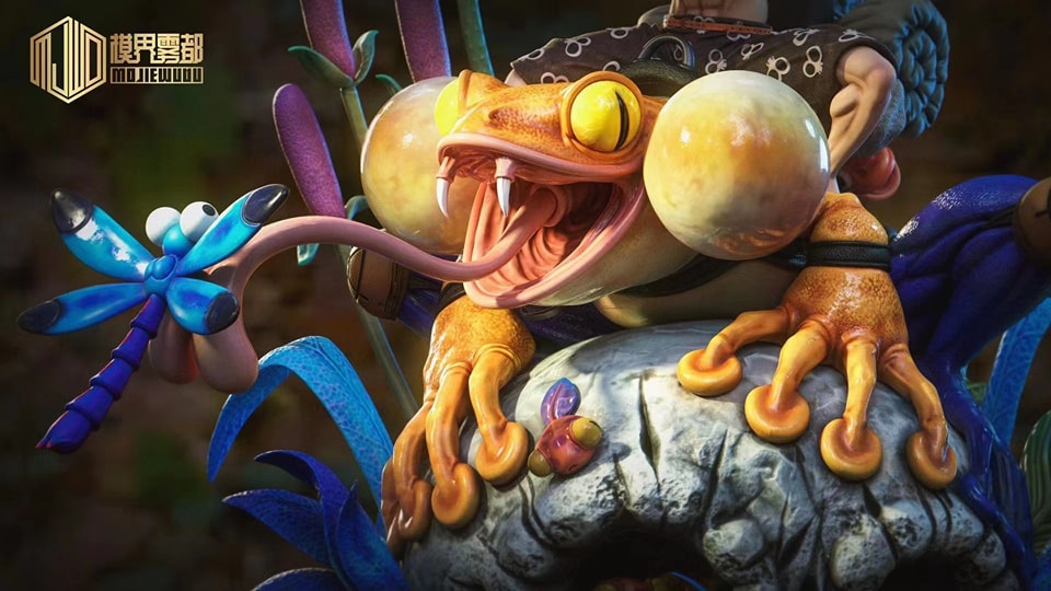 Strange Forest Adventure Part 3 Usopp & Blue-legged Frog