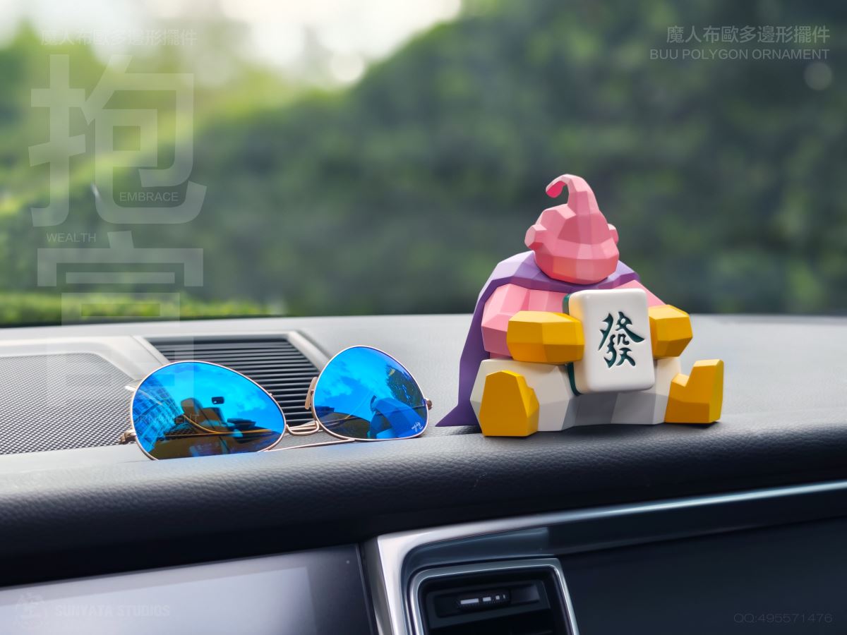 Buu Polygon Ornament-Dragon Ball-