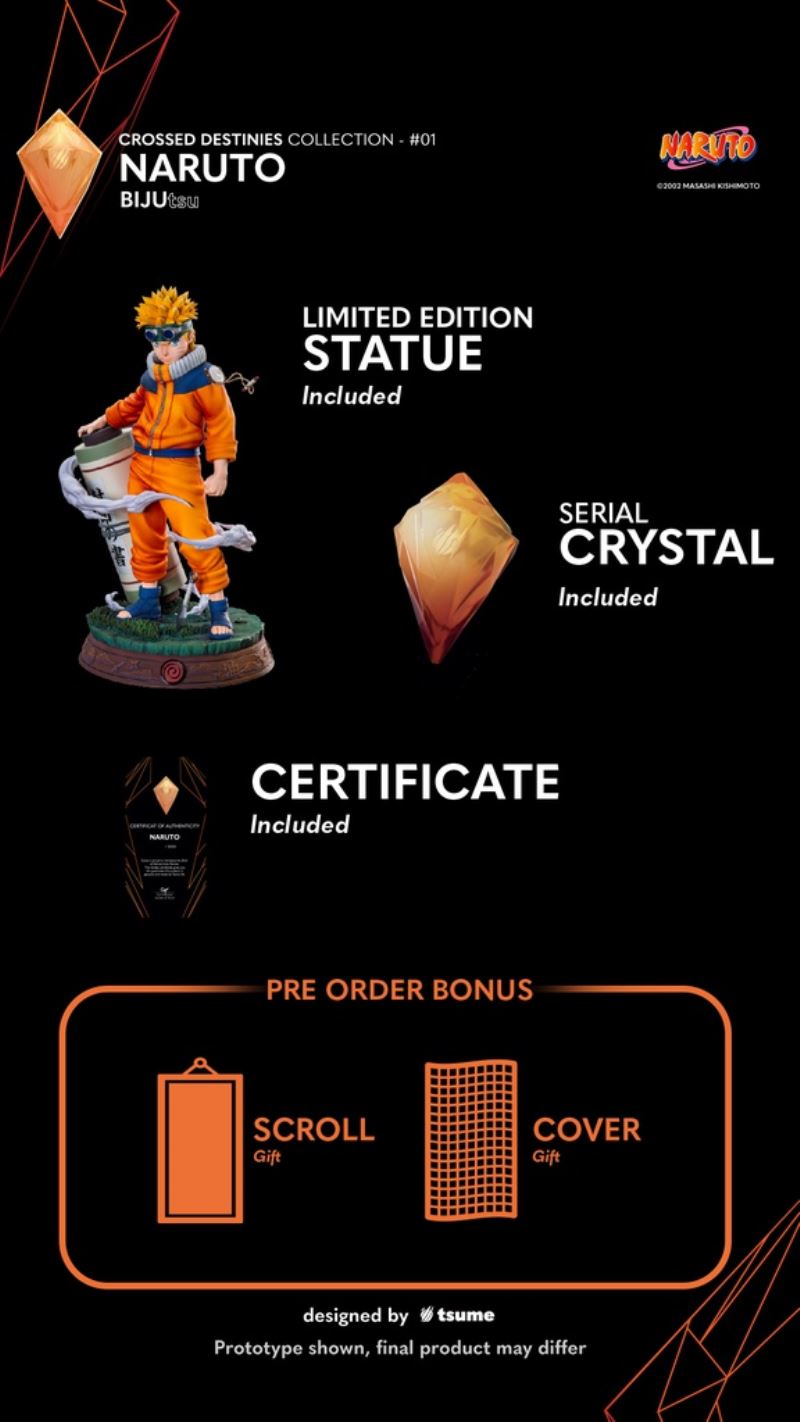 Naruto BIJUtsu Collection - CROSSED DESTINIES