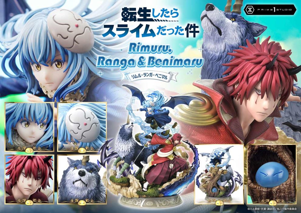That Time I Got Reincarnated as a Slime Rimuru, Ranga & Benimaru