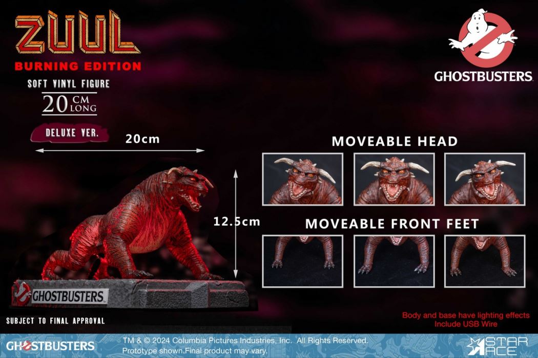 Ghostbusters - Hellhound Zulu 2.0 Red Glowing Edition 1/8