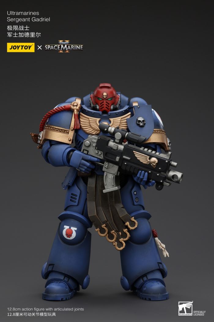 Ultramarines - Lieutenant Titus/Sergeant Gadriel/Chiron Brothers 1/18