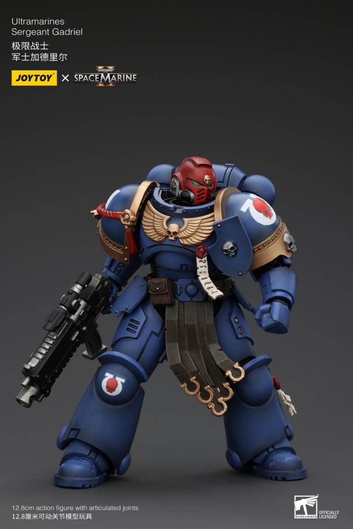 Ultramarines - Lieutenant Titus/Sergeant Gadriel/Chiron Brothers 1/18
