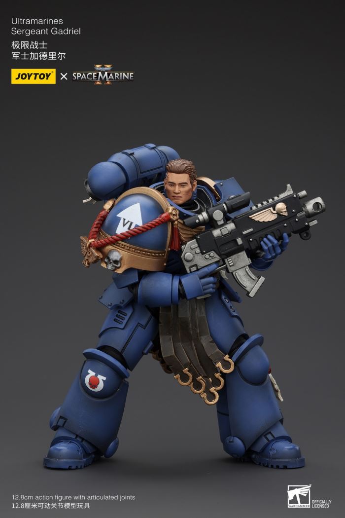Ultramarines - Lieutenant Titus/Sergeant Gadriel/Chiron Brothers 1/18