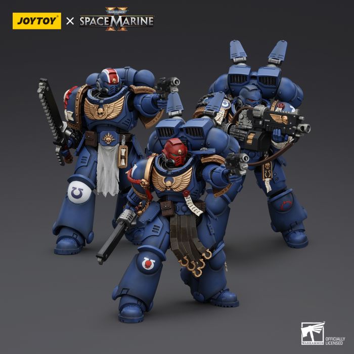 Ultramarines - Lieutenant Titus/Sergeant Gadriel/Chiron Brothers 1/18