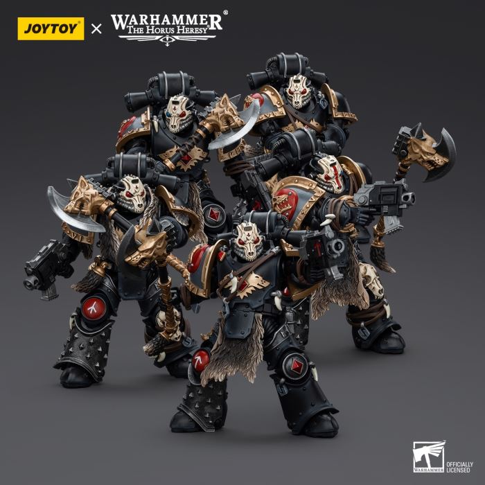 Space Wolves - Deathsworn Wolf Pack & Leman Russ VI Legion Primarch 1/18