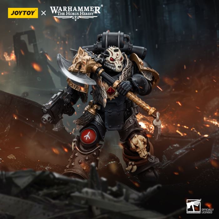 Space Wolves - Deathsworn Wolf Pack & Leman Russ VI Legion Primarch 1/18