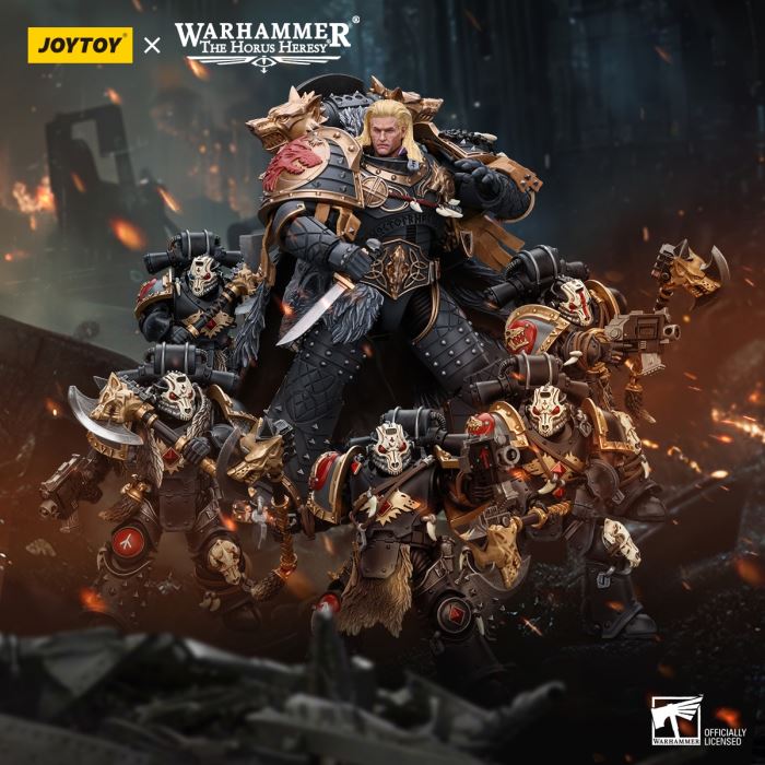Space Wolves - Deathsworn Wolf Pack & Leman Russ VI Legion Primarch 1/18