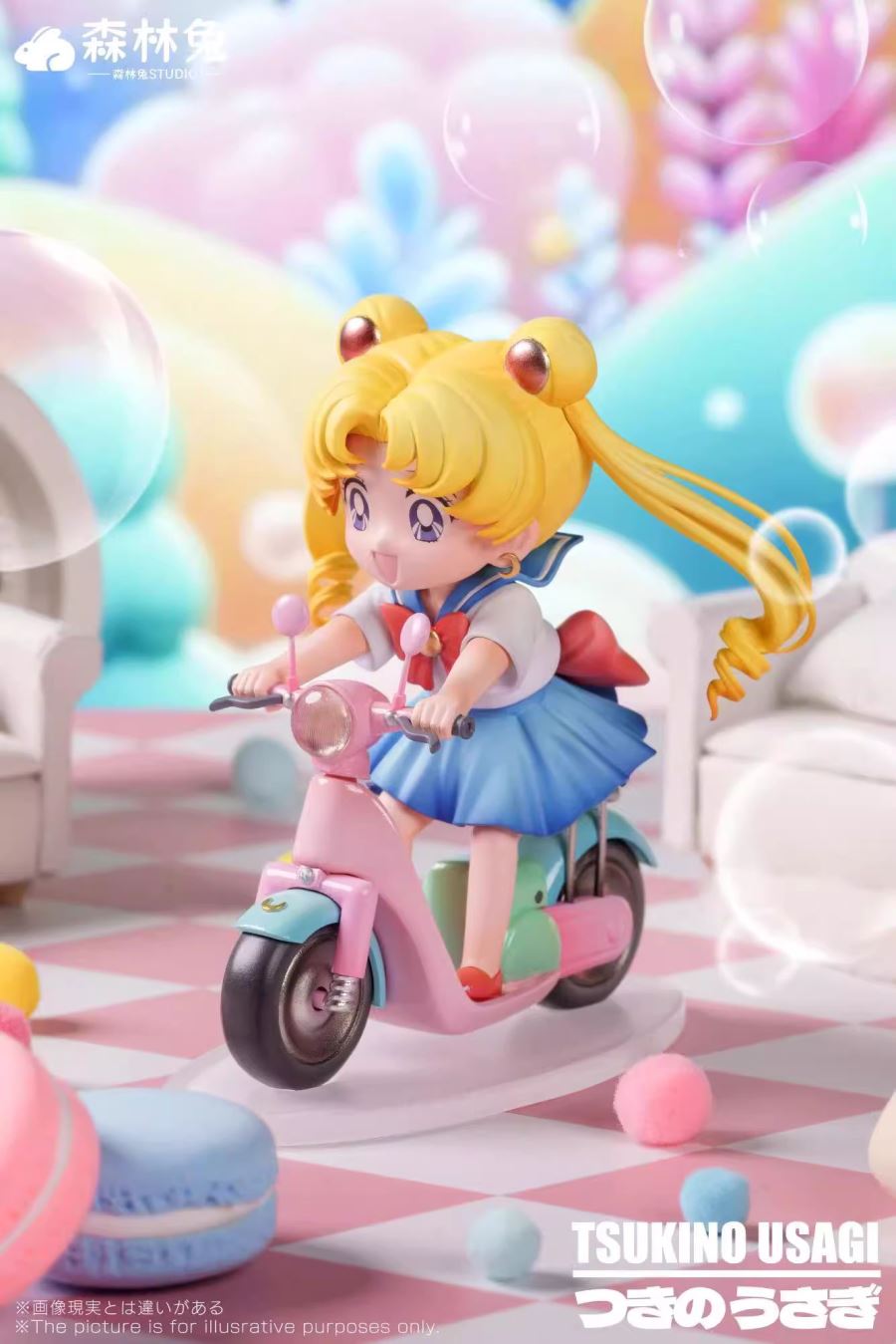 Riding Tsukino Usagi-Sailor Moon-SenLinTu Studio