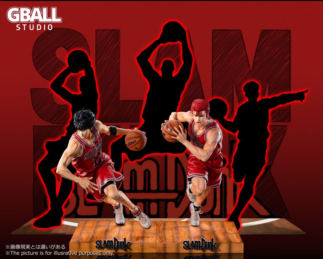 Sakuragi Hanamichi & Rukawa Kaede - Slam Dunk
