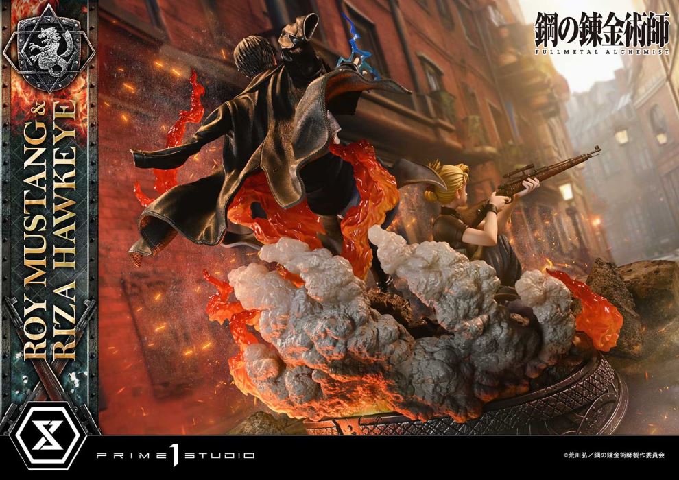 Fullmetal Alchemist Roy Mustang & Riza Hawkeye