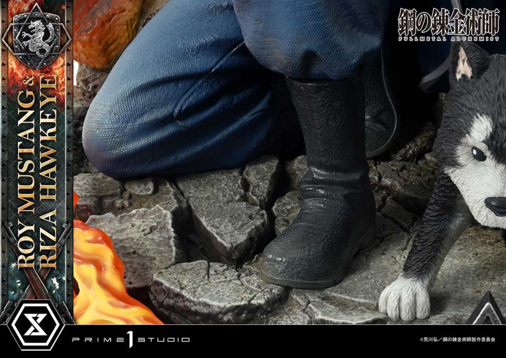 Fullmetal Alchemist Roy Mustang & Riza Hawkeye