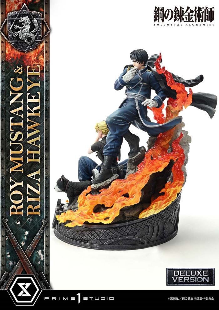 Fullmetal Alchemist Roy Mustang & Riza Hawkeye DX Version