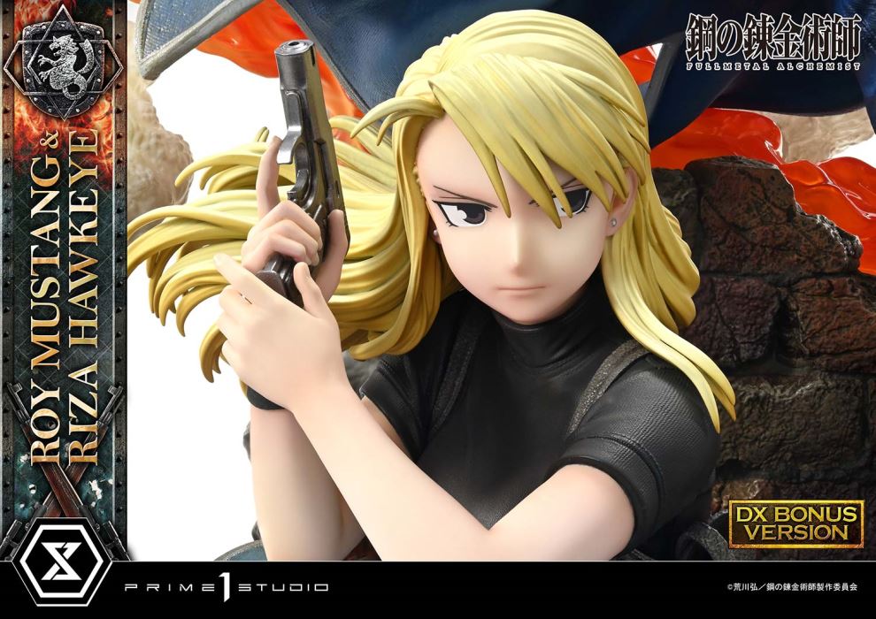 Fullmetal Alchemist Roy Mustang & Riza Hawkeye DX Version