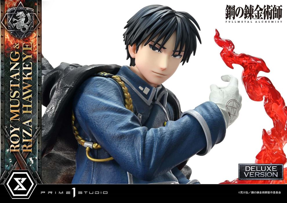 Fullmetal Alchemist Roy Mustang & Riza Hawkeye DX Version