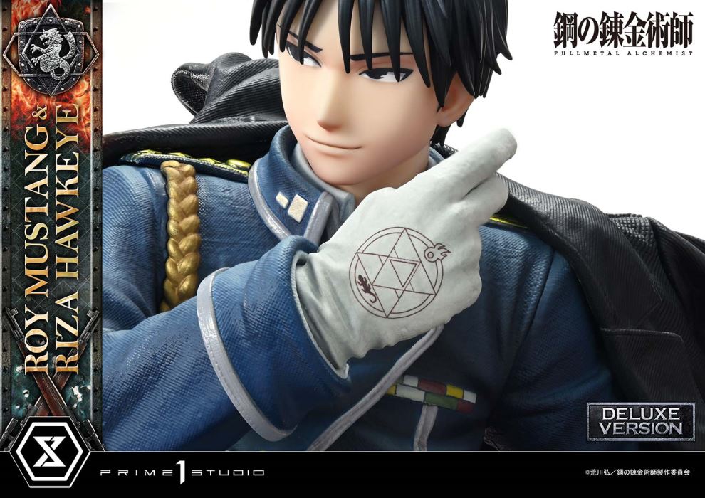 Fullmetal Alchemist Roy Mustang & Riza Hawkeye DX Version