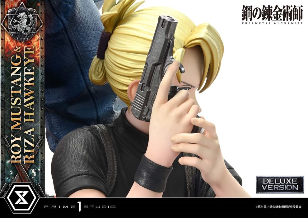 Fullmetal Alchemist Roy Mustang & Riza Hawkeye DX Version