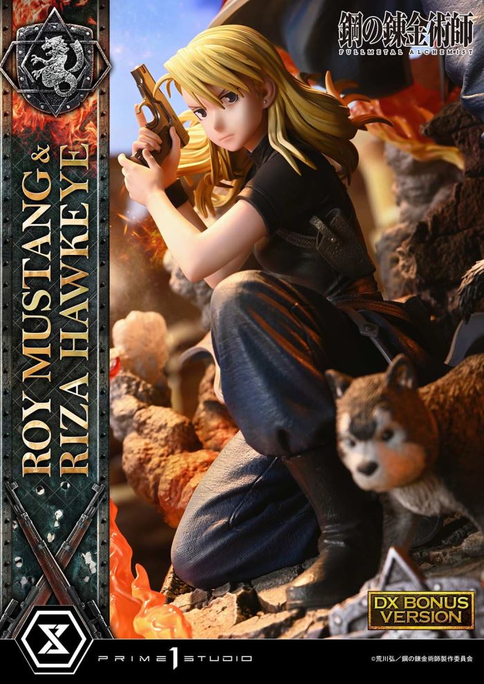 Fullmetal Alchemist Roy Mustang & Riza Hawkeye DX Version