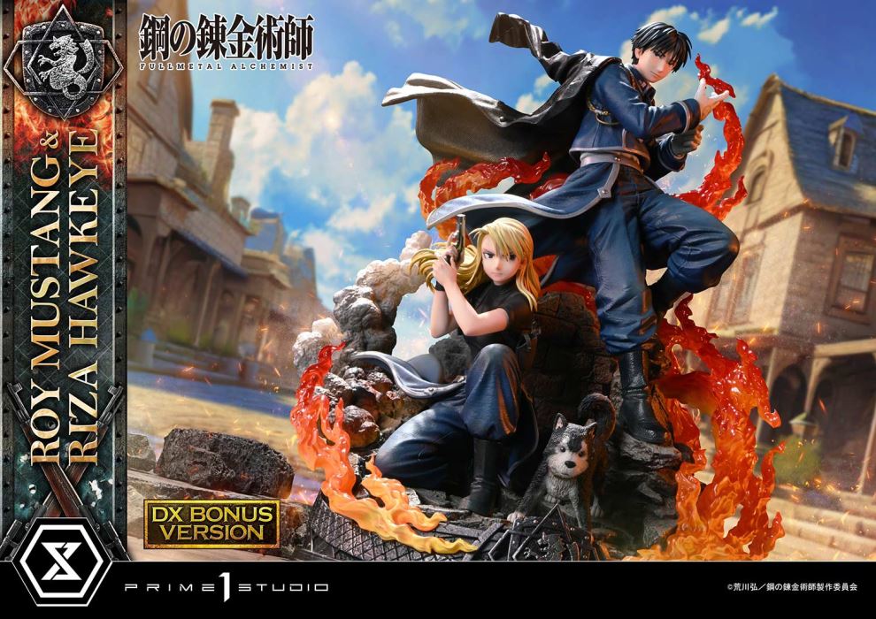 Fullmetal Alchemist Roy Mustang & Riza Hawkeye DX Version
