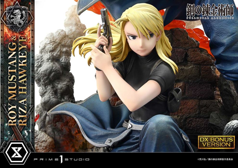 Fullmetal Alchemist Roy Mustang & Riza Hawkeye DX Version