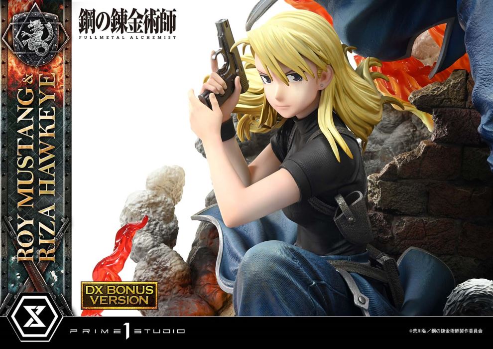 Fullmetal Alchemist Roy Mustang & Riza Hawkeye DX Version
