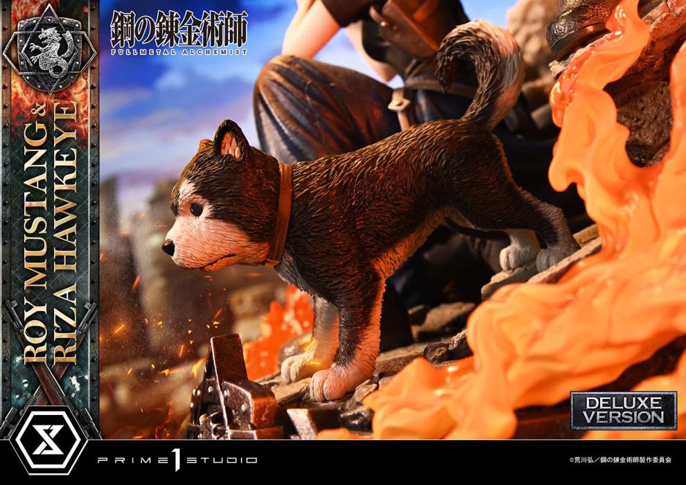 Fullmetal Alchemist Roy Mustang & Riza Hawkeye DX Version