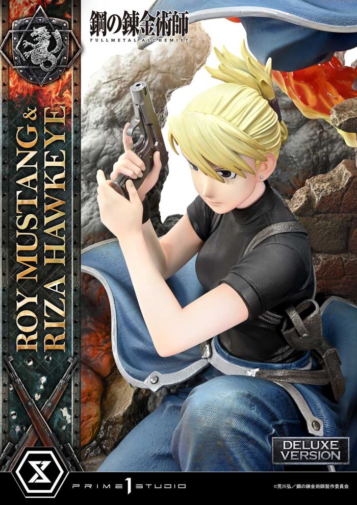 Fullmetal Alchemist Roy Mustang & Riza Hawkeye DX Version