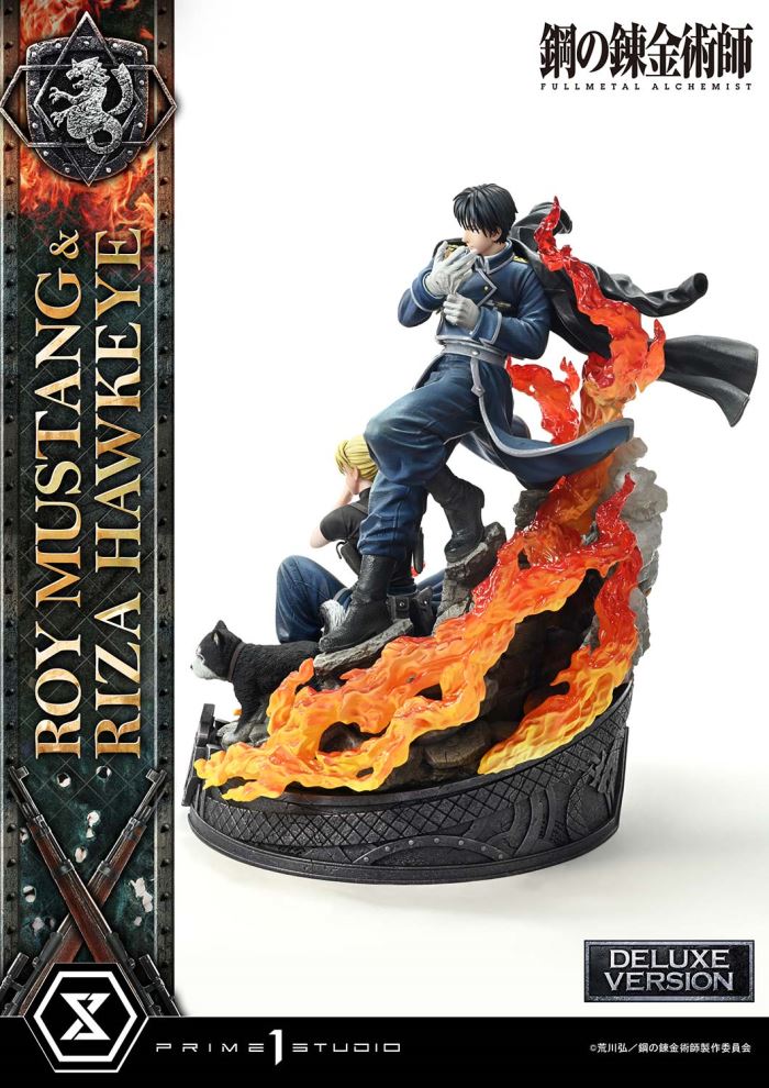 Fullmetal Alchemist Roy Mustang & Riza Hawkeye DX Version