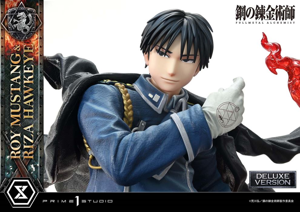 Fullmetal Alchemist Roy Mustang & Riza Hawkeye DX Version