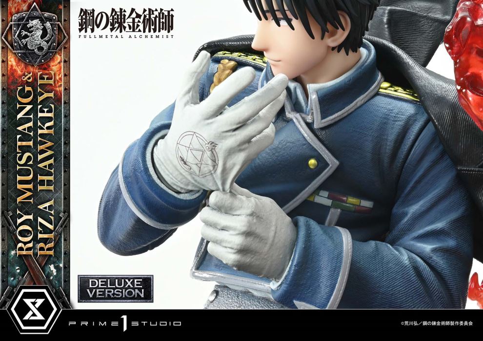 Fullmetal Alchemist Roy Mustang & Riza Hawkeye DX Version
