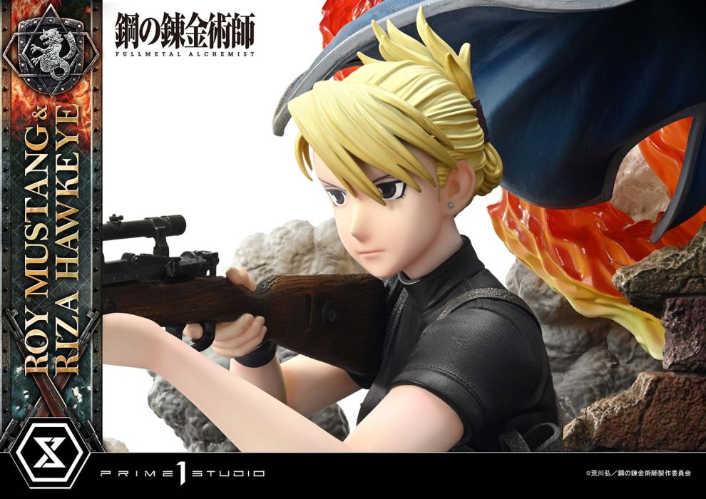 Fullmetal Alchemist Roy Mustang & Riza Hawkeye DX Version