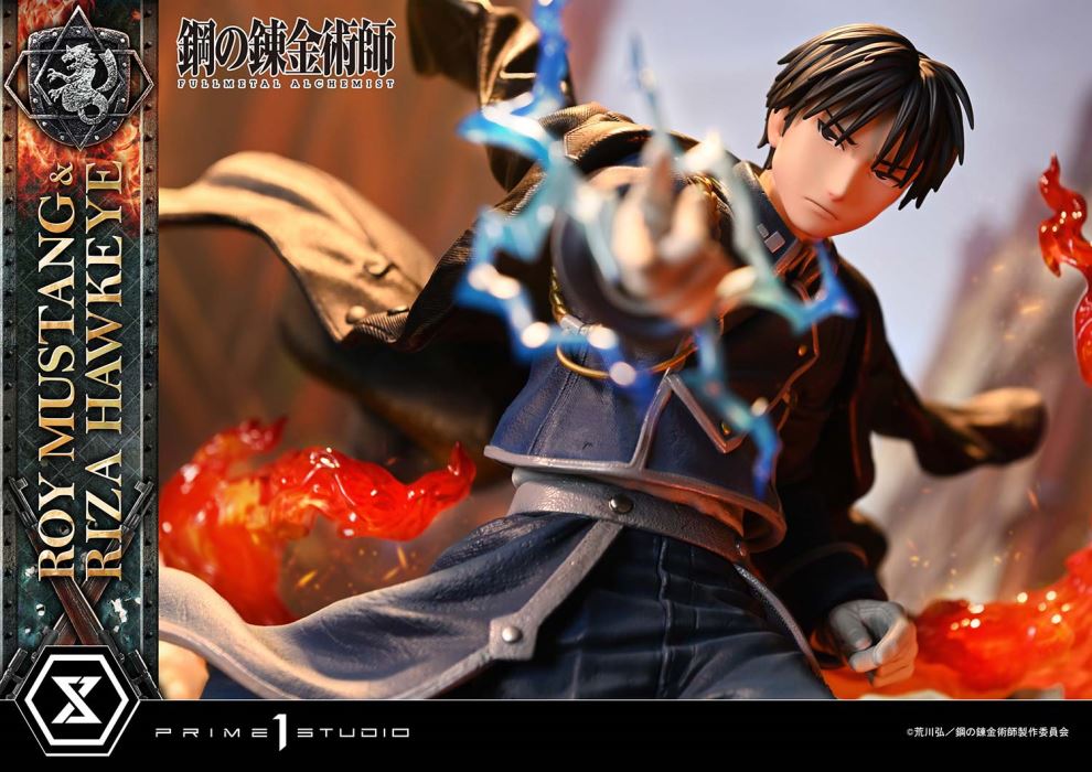 Fullmetal Alchemist Roy Mustang & Riza Hawkeye DX Version