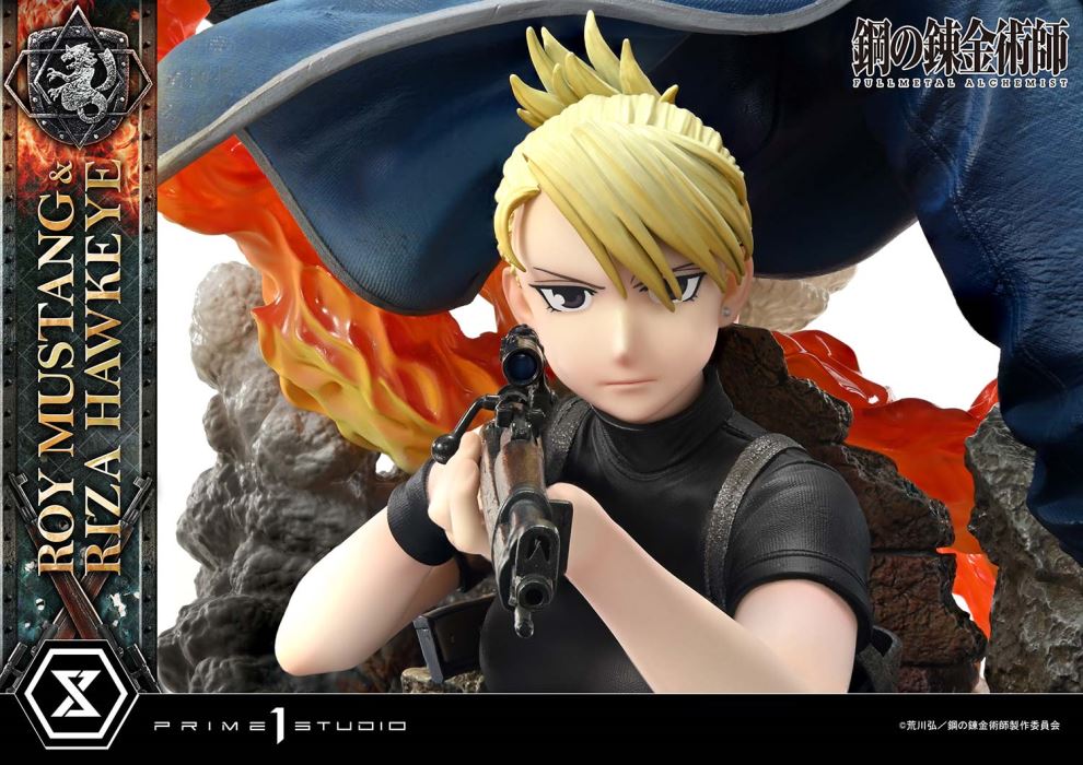 Fullmetal Alchemist Roy Mustang & Riza Hawkeye DX Version