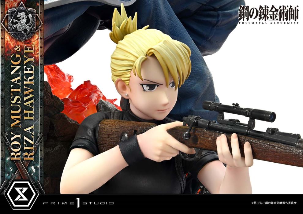 Fullmetal Alchemist Roy Mustang & Riza Hawkeye DX Version