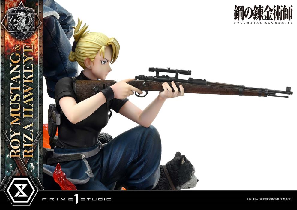 Fullmetal Alchemist Roy Mustang & Riza Hawkeye DX Version