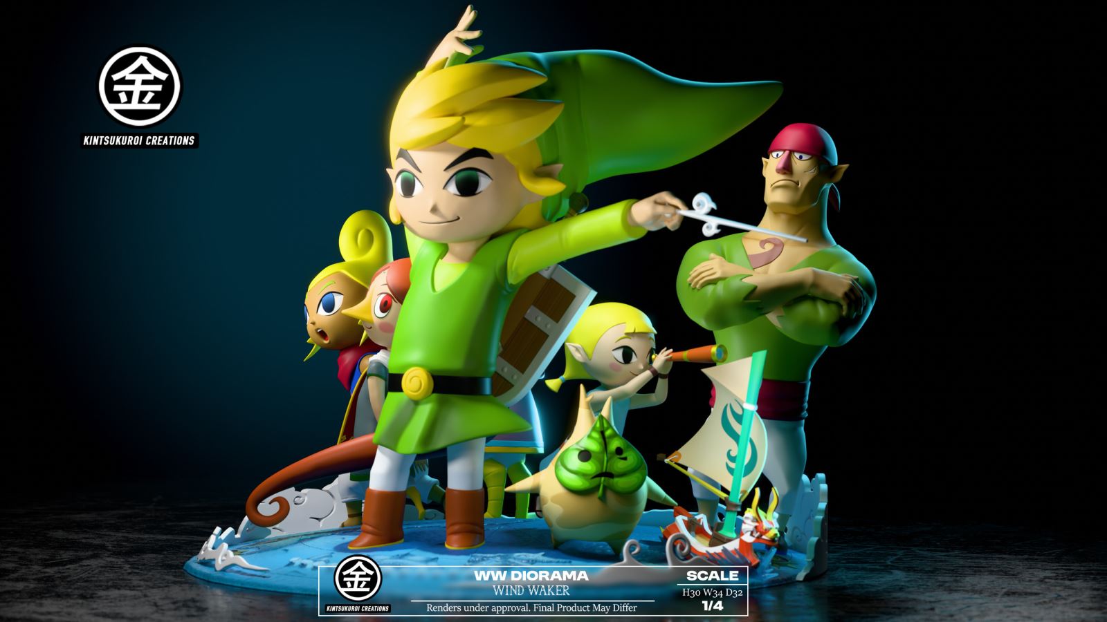  - The Legend of Zelda Wind Waker Diorama