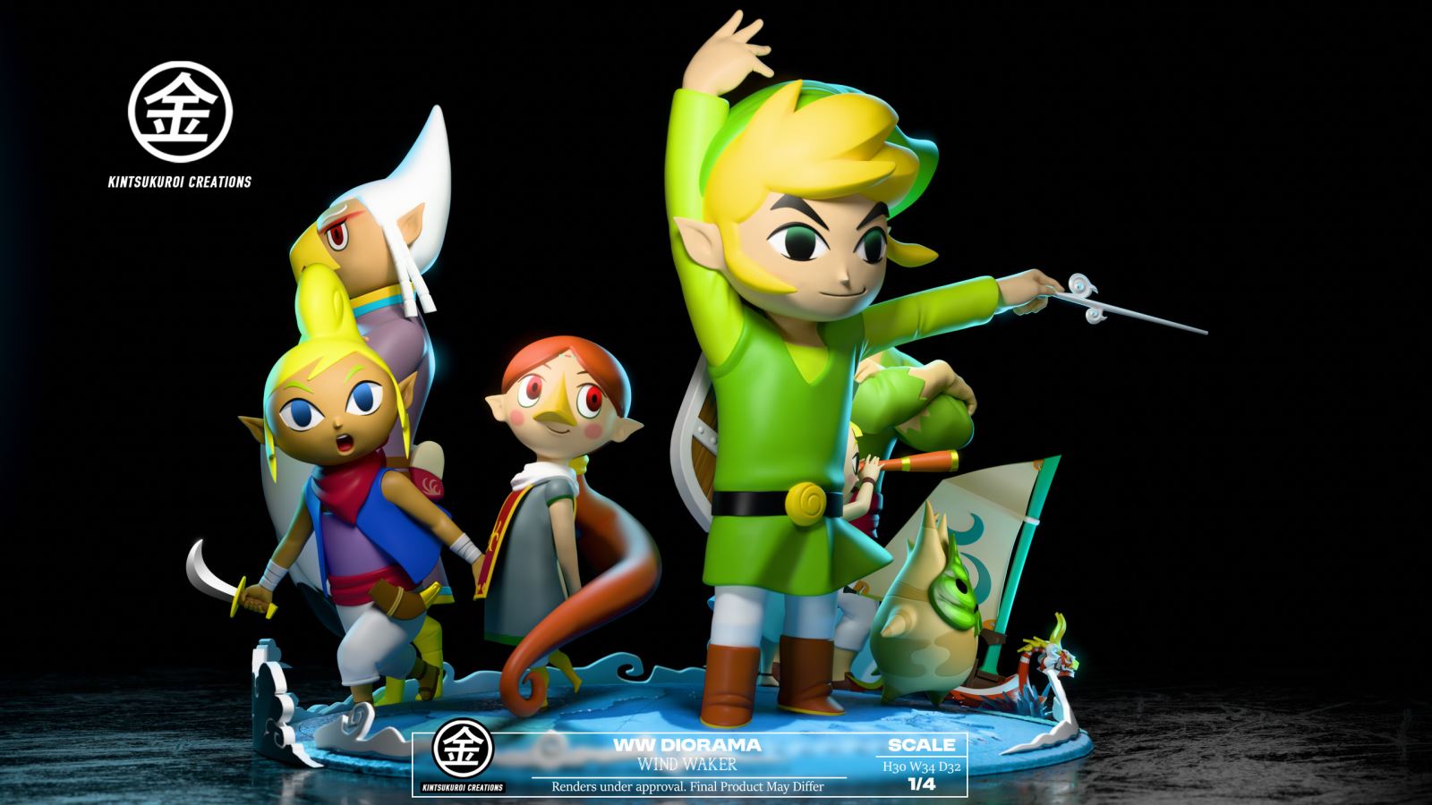  - The Legend of Zelda Wind Waker Diorama