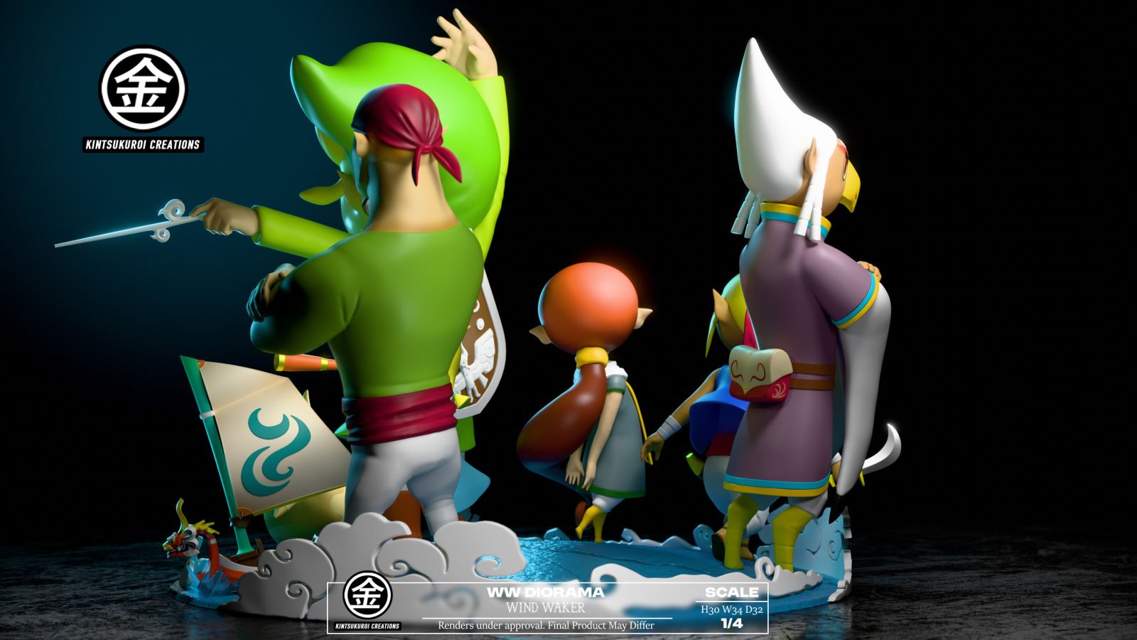  - The Legend of Zelda Wind Waker Diorama