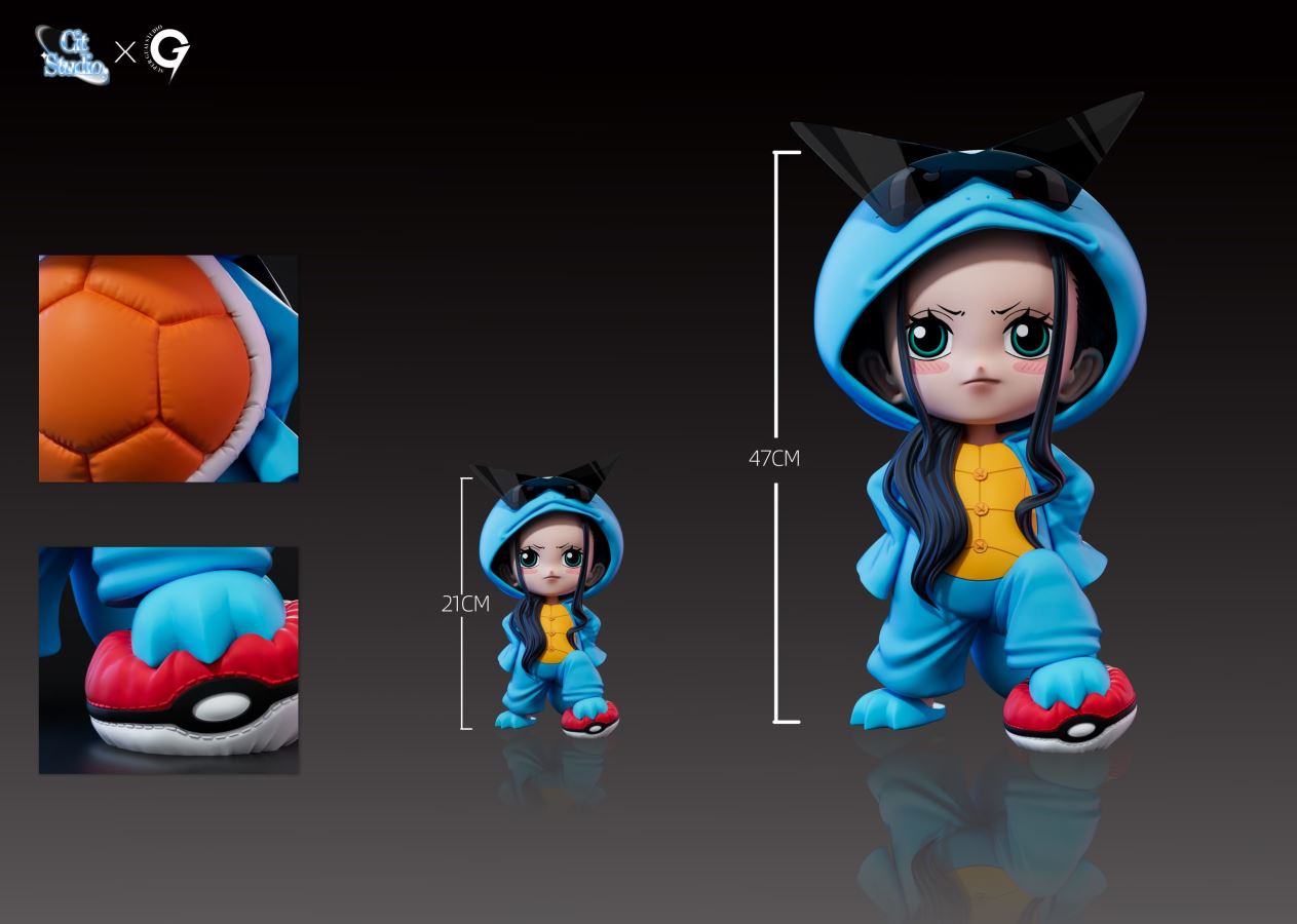 Squirtle Nico Robin - One Piece