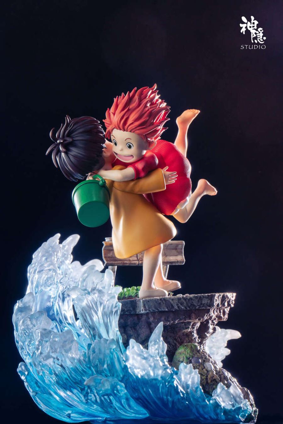 Ponyo & Sosuke - Ponyo on the Cliff