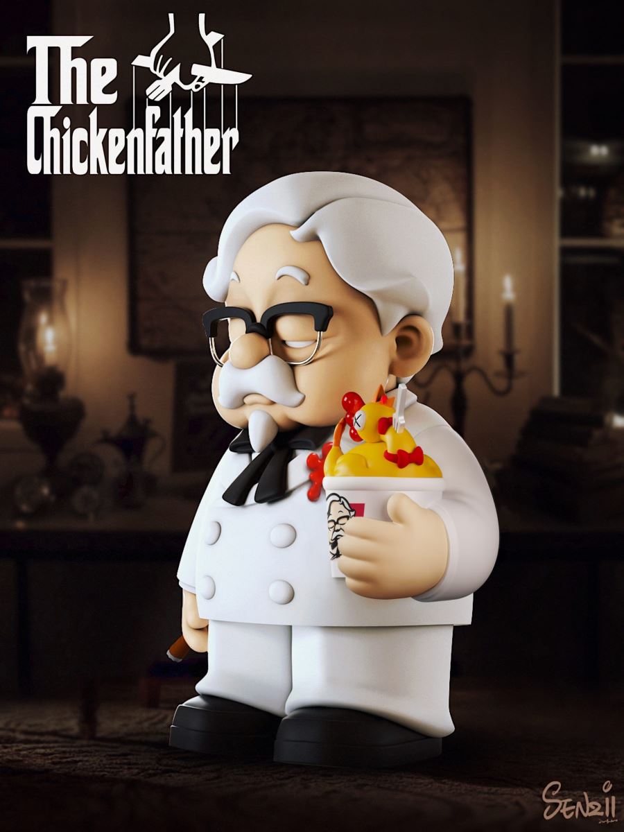 The chicken Father