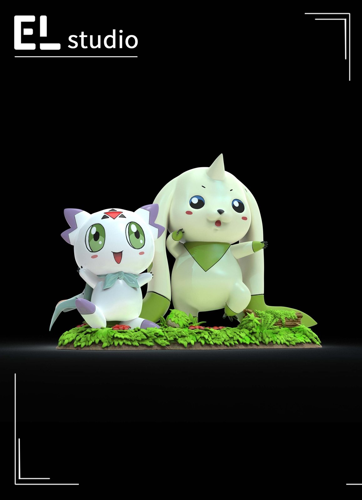 Culumon & Terriermon - Digimon