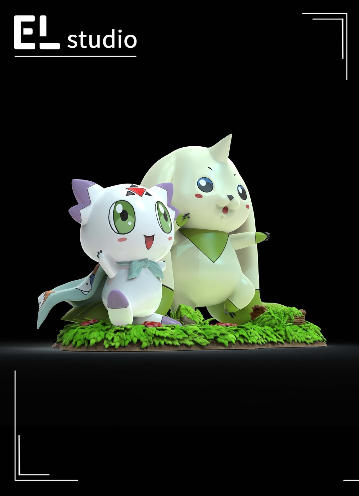 Culumon & Terriermon - Digimon