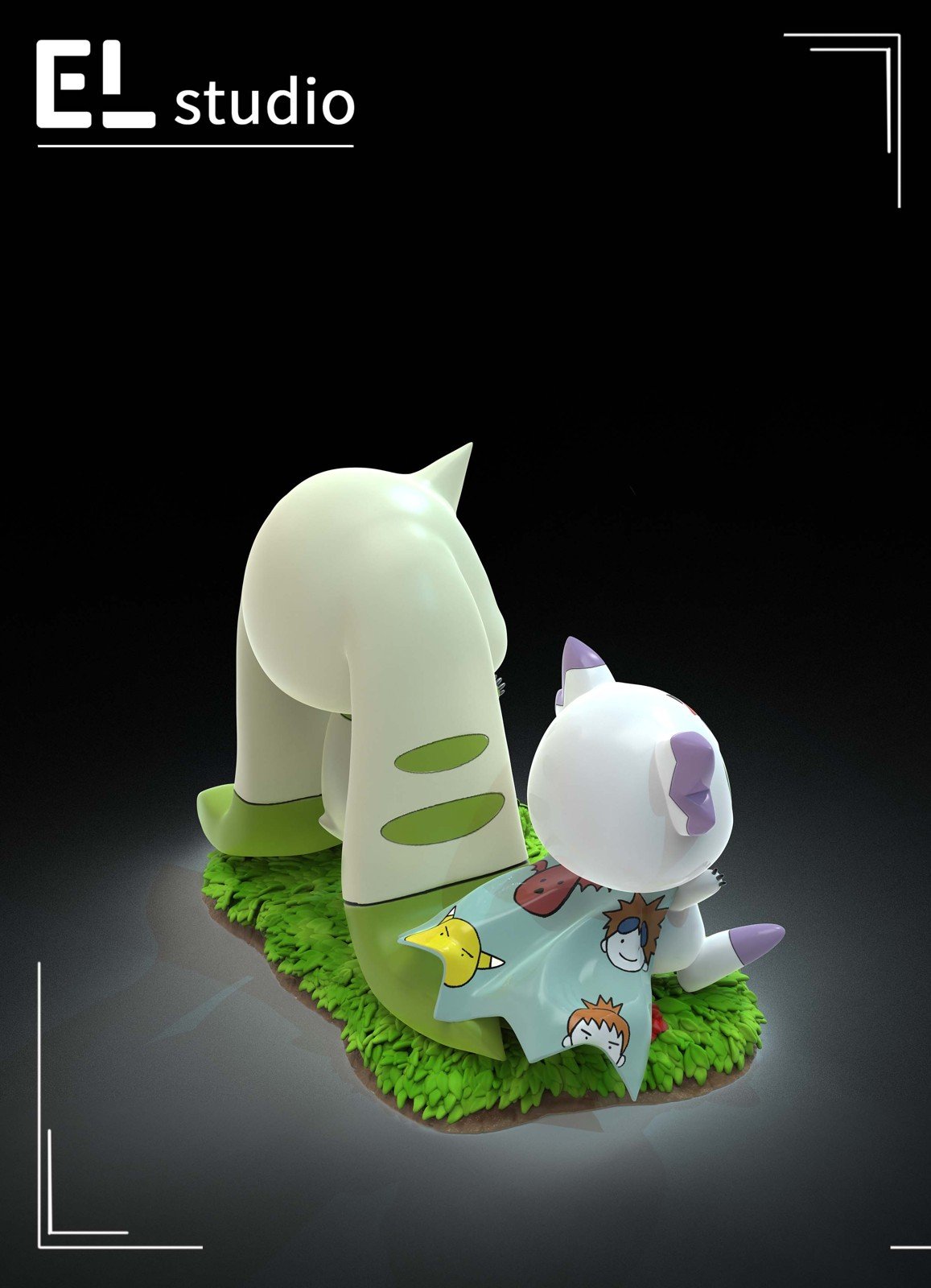 Culumon & Terriermon - Digimon